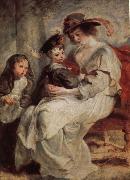 Peter Paul Rubens Helena Darfur Mans and her children s portraits oil painting artist